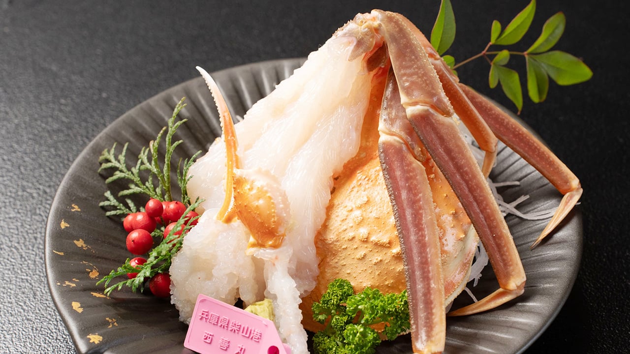 カニ刺し