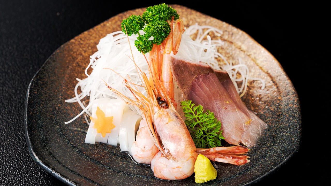 刺身(イカ・甘えび等)